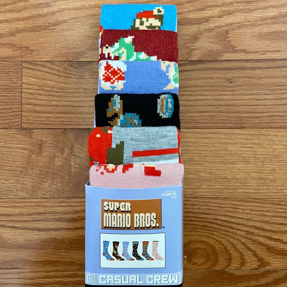 Super Mario Bros. Socks